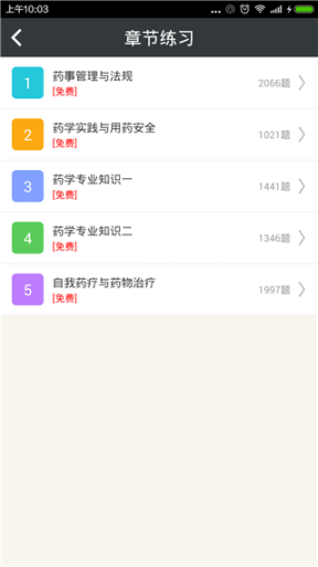 执业西药师总题库app截图0