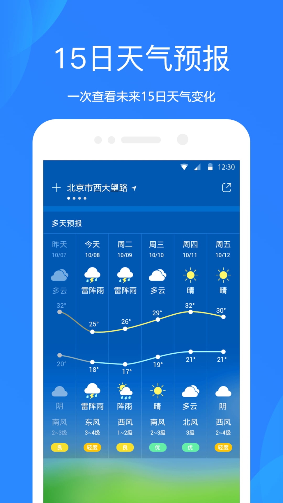 天气预报最新版截图0